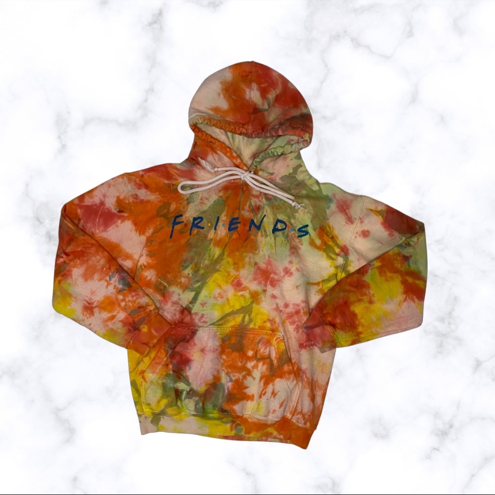 Friends Tie Dye Hoodie